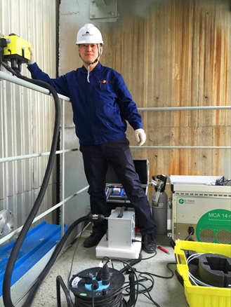 MCA14煙氣分析儀m現場測試高濕低硫